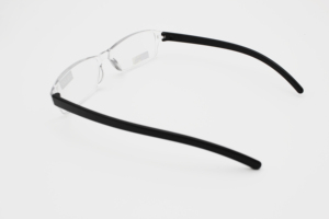 2025 Slim Reading <strong>Glasses</strong> Blue Blocking Anti-Blue PC Material <strong>Frames</strong> Clear Red <strong>Brown</strong> Protects Computer Radiation Rimless Design - Product Image 2
