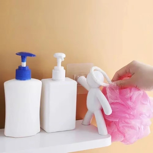 Étagère de rangement murale en ABS à un niveau nouvelle étagère de douche pour salle de bain shampooing cosmétique savon organisateur support de support boîte de <span class=keywords><strong>cuisine</strong></span> - Product Image 4
