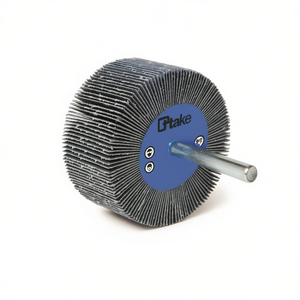 Ttake Abrasive Cloth Flap <b>Wheel</b> 60x30 Mm With 6 Mm Shaft For Metal <b>Grinding</b> - Product Image 2