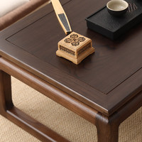 Table à thé Tatami en bois d'orme massif, table d'appoint pour baie vitrée, style japonais minimaliste, table basse pour la maison, table Kang, nouvelle table basse