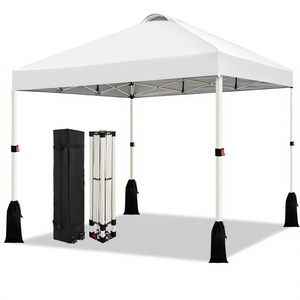 Tente Pop-Up <span class=keywords><strong>WEIZE</strong></span> 10x10, Montage en 1 Clic, Hauteur Réglable, Abri Portable Instantané, Sac de Transport à Roulettes, Résistante à l'Eau - Product Image 1
