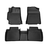Tapis de sol de voiture professionnels sur mesure OEM, écologiques, imperméables, insonorisants, en TPE de 18 mm d'épaisseur, 3 pièces, modernes et luxueux