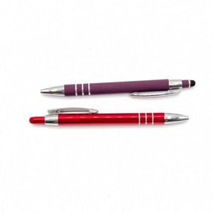 Venta Directa de Fábrica, Bolígrafo Promocional con Punta Táctil, Bolígrafo Personalizado de Metal y Aluminio - Product Image 2