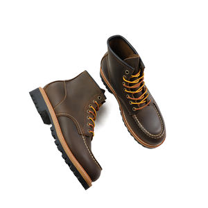 <span class=keywords><strong>Bottes</strong></span> Chukka d'<span class=keywords><strong>hiver</strong></span> pour <span class=keywords><strong>homme</strong></span> en cuir véritable à bout carré avec construction Goodyear Welt et options personnalisées - Product Image 2