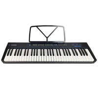 Yongmei YM-230 61-Key Portable Multi-Function Digital Electric Organ for Adults Children Kindergarten Teachers for Beginners