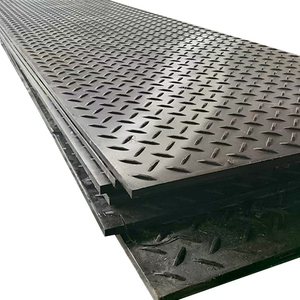 Chất lượng cao chống trượt tạm thời thiết bị nặng BOG Thảm Nhà máy cung cấp bảo vệ mặt đất xây dựng theo dõi để cắt đường - Product Image 1