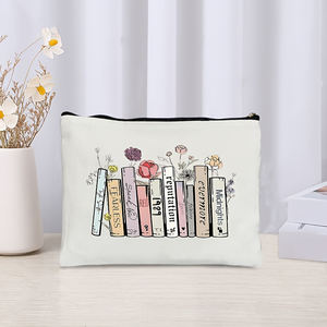 Bolsa <span class=keywords><strong>de</strong></span> Maquillaje Personalizada con Diseño <span class=keywords><strong>de</strong></span> Flores y <span class=keywords><strong>Álbum</strong></span>es <span class=keywords><strong>de</strong></span> <span class=keywords><strong>Taylor</strong></span>, Bolsa <span class=keywords><strong>de</strong></span> Almacenamiento <span class=keywords><strong>de</strong></span> Artículos <span class=keywords><strong>de</strong></span> Tocador para Viaje, Bolsa <span class=keywords><strong>de</strong></span> Cosméticos para Despedida <span class=keywords><strong>de</strong></span> Soltera - Product Image 3