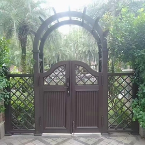 Puertas <span class=keywords><strong>de</strong></span> Aleación <span class=keywords><strong>de</strong></span> Aluminio <span class=keywords><strong>de</strong></span> Alta Calidad Estilo Europeo <span class=keywords><strong>para</strong></span> Entrada Exterior <span class=keywords><strong>de</strong></span> Jardín <span class=keywords><strong>de</strong></span> Villa con Color Personalizable y Diseño Impermeable - Product Image 5
