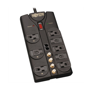 Protector Contra Sobretensiones Tripp Lite de 500W con 3 Tomas de Corriente y Protección Contra Sobretensión para Uso en el Hogar y la Oficina - Product Image 3