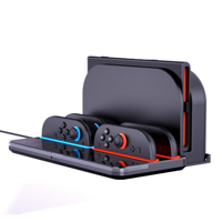 Contrôleur multifonctionnel magnétique pour Nintendo Switch 2, station de charge pour console avec emplacement pour carte de jeu