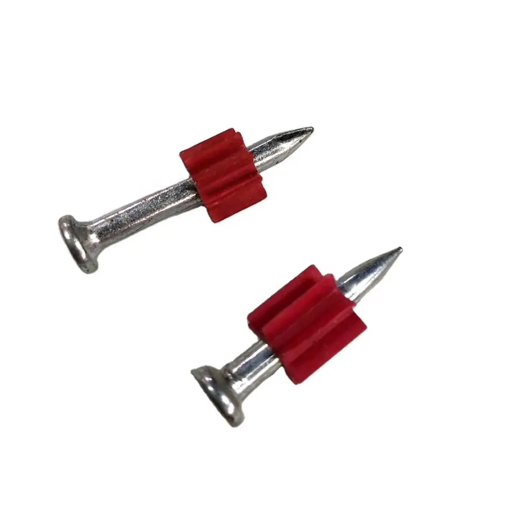 PD Nail with red flute for fastener tool drive pins China nails supplier