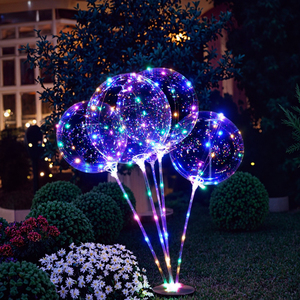Globos Bobo con Luz LED de Hello Kitty, Impresos en Serigrafía de 6 Colores, para San Valentín, Halloween, Navidad, Cumpleaños, 2025 - Product Image 4
