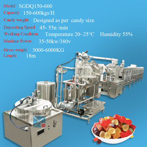 Dây Chuyền Sản Xuất Kẹo Gummy Hướng Dẫn Sử Dụng Tinh Bột Khuôn <span class=keywords><strong>Jelly</strong></span> Candy Máy Gummy Bear Candy <span class=keywords><strong>Machine</strong></span> - Product Image 5