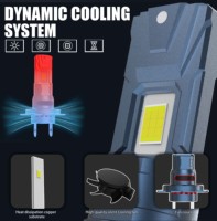 Ampoule de phare LED Play Plug A10 de haute qualité avec puces 3570, IP68, 64W, 6400LM, tubes en cuivre, H1 H4 H7 H11 9005 9006