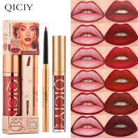 Gloss et crayon à lèvres 2-en-1 liquide mat aux herbes, personnalisable avec votre logo, résistant à l'eau, haute pigmentation, longue tenue, effet tatouage peel-off