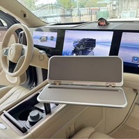 Table pliante pour voiture, petite table pour siège arrière de voiture, table pliable pour toutes les voitures