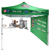 Maxcanopy Auvent pliant de bonne qualité 10x10 pieds, tente de camping commerciale, tente extérieure robuste en polyester et alliage d'aluminium