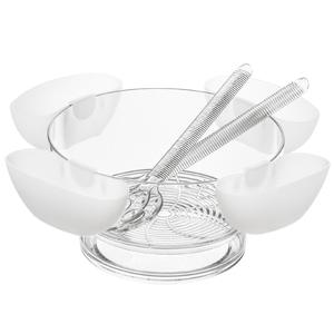 Nouveau Style Servir Froid Salade Bol <span class=keywords><strong>Saladier</strong></span> <span class=keywords><strong>Transparent</strong></span> Sur La Glace - Product Image 2