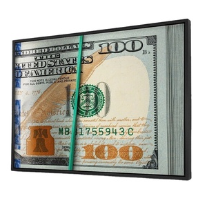 Đô La loạt tiền tường nghệ thuật hình ảnh và vải sơn in văn phòng trang trí nội thất hiện đại tường nghệ thuật sơn dầu Áp phích - Product Image 1