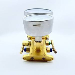 Manomètres de niveau de pression différentielle en laiton anti-vibrations OEM 0-100mbar-0-350psi - Product Image 3