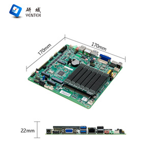 เมนบอร์ดอุตสาหกรรม Yentek Mini ITX Celeron N5095 DDR4 ช่องสัญญาณเดี่ยว 6 พอร์ต Serial พร้อม VGA HDMI LVDS - Product Image 1