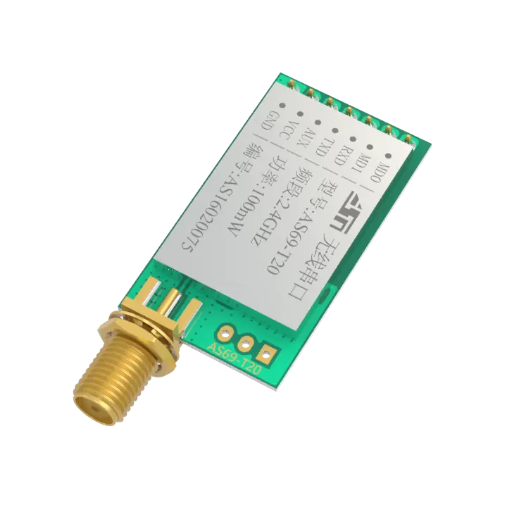 Full Duplex 2.4GHz Long Range Wireless Communication Module Transmitter und Receiver RF Transceiver von PCB Antenna Port