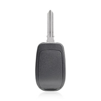 Clé vierge spéciale 3 boutons droite, puce universelle 4A PCF7961M, fréquence 433 MHz, pour Renault (nouvelle génération)