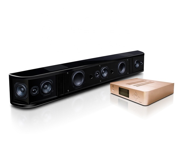 Tonewwinner 5.1.4 Wireless Metal Soundbar with 8 Speakers for Home Theater System