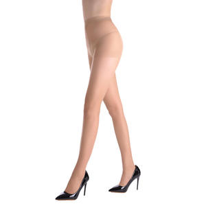 Collants en nylon tendance pour filles, collants transparents pour femmes, collants 20D à contrôle supérieur, collants renforcés aux orteils pour femmes - Product Image 4