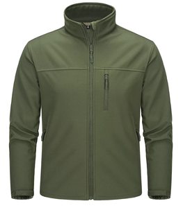 Vêtements pour hommes Vestes d'extérieur <span class=keywords><strong>Veste</strong></span> softshell multipoches Vestes zippées au design personnalisé pour hommes avec logo - Product Image 2