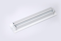 Grille de ventilation HVAC réglable au design moderne en acier et plastique thermolaqué, grille de sol carrée amovible pour extérieur