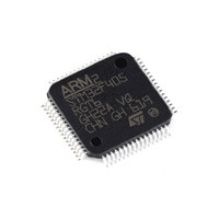 Microcontrôleur STM32F405RGT6 ARM Cortex-M4 32 bits, MCU 1 Mo Flash 168 MHz LQFP64 pour applications industrielles embarquées