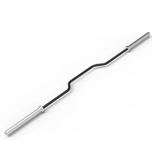 220cm 86" 7ft 2 Inch Hard Chrome Black Zinc Olymp Gym Fitness Cambered <strong>Bench</strong> Press <strong>Bar</strong> for <strong>Bench</strong> Press Squat Rowing - Product Image 4