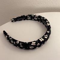 2025 coréen Satin chouchou cheveux cravate ensemble, poussiéreux rose imprimé fleuri cheveux accessoires, élégant volumineux bandes de cheveux pour les femmes