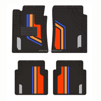 Tapis de voiture universels sur mesure toutes saisons, protection intégrale 3D, bords étendus, en caoutchouc imperméable