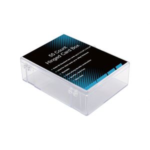 Boîte de rangement et présentoir en plastique acrylique pour cartes de football, cartes à collectionner et cartes Panini Booster – Idéal pour les amateurs de cartes sportives et comme coffret cadeau - Product Image 4