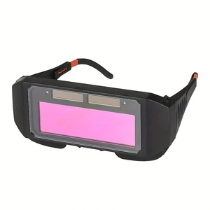 Lunettes de soudage solaires à atténuation automatique avec variateur d'intensité réglable, lunettes de soudeur à 2 capteurs pour TIG MIG MMA Plasma - Product Image 1