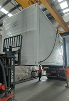 Villa préfabriquée extensible à montage facile avec une bonne isolation thermique, maison modulaire de luxe en bois grainé