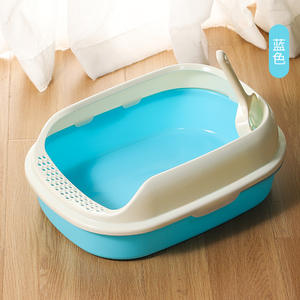 Vente chaude fournitures <span class=keywords><strong>pour</strong></span> animaux de compagnie spray preuve chat litière boîte avec <span class=keywords><strong>marchepied</strong></span> chat <span class=keywords><strong>toilette</strong></span> en gros - Product Image 6