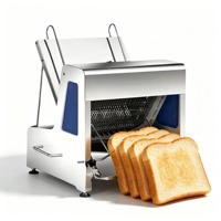 Équipement de boulangerie commerciale, machine à faire des toasts, machine à couper le pain en tranches, trancheuse à pain 31 tranches
