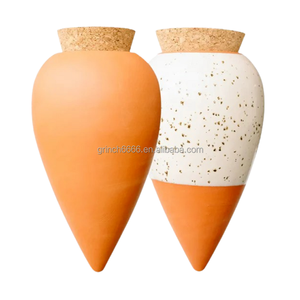Dispositif d'arrosage automatique pour plantes en terre cuite, globe d'arrosage en argile, <span class=keywords><strong>syst</strong></span>ème d'arrosage hebdomadaire pour plantes d'intérieur et d'extérieur - Product Image 1