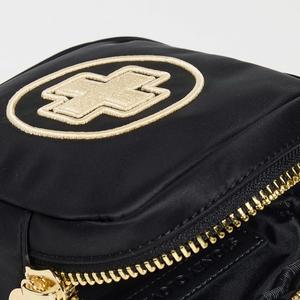 Custom Eco-Friendly <b>Black</b> Nylon <b>Mini</b> First Aid Pouch Durable Reusable Large Waterproof Storage Makeup <b>Bag</b> Travel Embroidered - Product Image 5