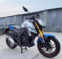 Moto de rue Haojue DR160 162cc monocylindre refroidie par air EFI, confortable et stable pour les trajets quotidiens, forte puissance