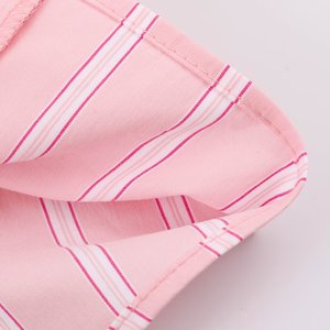 Camisa a Rayas de Manga Larga para Mujer, Estilo Dulce y Holgado, Blusa de Algodón, Diseño Personalizado 2026, OEM/ODM por Fábrica China, Tops Vintage - Product Image 5