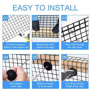 <span class=keywords><strong>Rouleau</strong></span> <span class=keywords><strong>de</strong></span> treillis soudé en PVC galvanisé, vert et noir, 8''x100 pieds, durable, pour cage à animaux <span class=keywords><strong>de</strong></span> compagnie en extérieur - Product Image 3