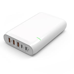 CB CE FCC ETL KC répertorié 100W 5 Ports USB Type-C PD Chargeur QC 3.0 Powerport 60W PD type c chargeur pour <span class=keywords><strong>Mcbook</strong></span> Pad Phone et plus - Product Image 3