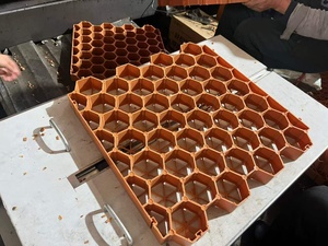 Grille en PP anti-corrosion pour remplissage de <span class=keywords><strong>béton</strong></span> en Australie, 500*500, pavés alvéolaires pour allées à usage intensif - Product Image 2