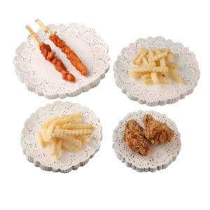 Tapetes <span class=keywords><strong>de</strong></span> papel desechables para <span class=keywords><strong>mesa</strong></span> redonda <span class=keywords><strong>de</strong></span> 4, 6, 8, 10 y 12 pulgadas, tapetes <span class=keywords><strong>de</strong></span> encaje para pastel y café - Product Image 4