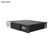 Alimentation électrique à découpage (SMPS) BVT 110 V CC 2,5 kW 20 A avec redresseur, pour rack, entrée 220 V CA, rendement 0,99, certifiée CE RoHS ISO9001, 19 pouces, industrielle