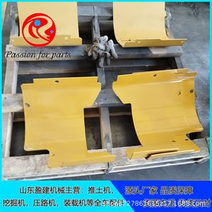Cache-roue motrice de bulldozer Shantui 16Y-40-13000, plaque de protection en acier pour bride de protection de châssis - Product Image 4
